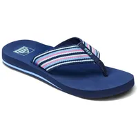 Reef Damen Spring Woven Flipflop, Peacoat Stripe, 41 EU