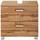 WELLTIME Waschbeckenunterschrank WELLTIME "Ravenna", braun (eichefarben), B:60cm H:59cm T:35cm, Schränke, Waschbeckenunterschrank, Breite 60 cm, mit Soft-Close-Funktion