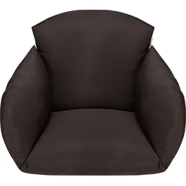 HinHocker Hängesessel mit Gestell, Braun, Hängeschaukel für Indoor und Outdoor, Schaukelstuhl