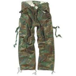 Surplus Vintage Fatigue Hose, grün, Größe 2XL für Männer