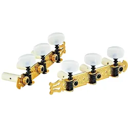 Ortega Konzertgitarren Mechaniken Lyra Gold Weiß - Mechanik