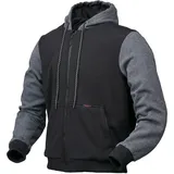 Modeka Hoodie Schwarz/Grau L