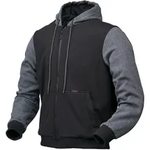 Modeka Hoodie Schwarz/Grau L