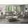 W.Schillig Polsterhocker Flachgewebe 145 x 43 x 71 cm Grau