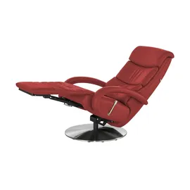Hukla Relaxsessel Florian Leder 73 x 109 x 91 cm Rot mit Relax-Funktion