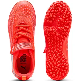 Puma Future 9 Play TF Kinder glowing red/puma white/puma black 28