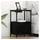vidaXL Nachtschrank 40 x 31 x 60 cm Schwarz Eichen-Optik
