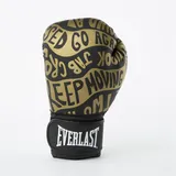 EVERLAST Unisex – Erwachsene Boxhandschuhe Spark Glove Trainingshandschuh, Schwarz/Gold 10oz