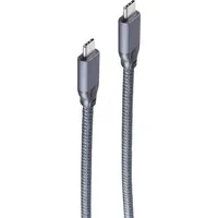 ShiverPeaks USB-C 1,5 m Grau