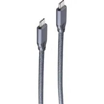 ShiverPeaks USB-C 1,5 m Grau