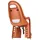 polisport move Groovy 29 Kindersitz Für Fahrrad Hinten - Caramel Brown / Black - Max 22 kg