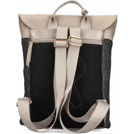 Rieker H1386 schwarz-sand/ginger