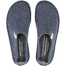 Asportuguesas Hausschuh blau 40