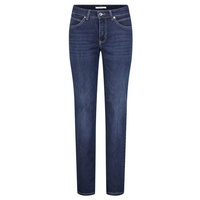MAC 5-Pocket-Jeans Melanie Jeans Straight Leg in New Basic Wash-D38 / L36