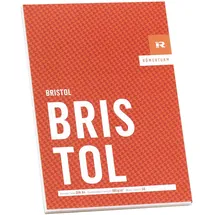 Römerturm Bristol-Block, DIN A3, 180 g/m2, hellweiß, glatt, kopfgeleimt, 50 Blatt, 88808856