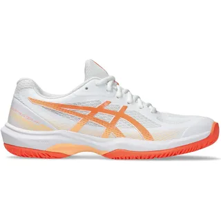 Asics Court Hunter FF Damen (40.5), Weiss, Mehrfarbig