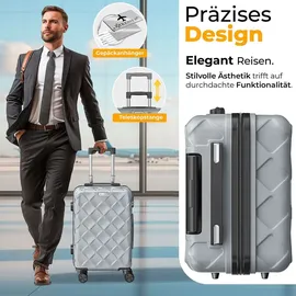 Kesser Koffer-Set 3-tlg. grau/abs