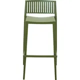 Siena Garden Barstuhl Lane 50 cm x 52 cm x 98 cm Olive