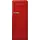 FAB28RRD5 Retro-Kühlschrank (270 l, 1530 mm hoch, Rot)