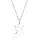 Elli DIAMONDS Halskette Engel Diamant Weiß 925 Sterling Silber