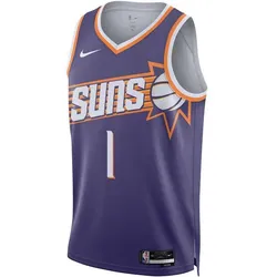 NIKE Herren Fanshirt PHX MNK DF SWGMN JSY ICN 23, NEW ORCHID/BOOKER DEVIN, S