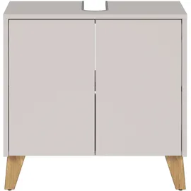 Germania Waschbeckenunterschrank GW-Arnea 60 x 59 x 34 cm Beige