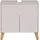 Germania Waschbeckenunterschrank GW-Arnea 60 x 59 x 34 cm Beige
