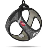Curli Clasp Vest Hundegeschirr Schwarz XS