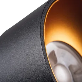 KANLUX RITI MINI 1er Ø85mm Schwarz/Gold