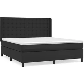 vidaXL Boxspringbett 180 x 200 cm Schwarz