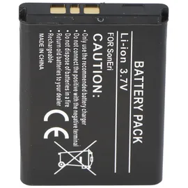 AccuCell Akku passend für den Sony Ericsson BST-37 Akku, 900mAh
