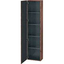 Duravit L-Cube Hochschrank LC1170L7979 40x24,3x176cm, Tür links, nussbaum natur