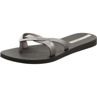 Ipanema Damen Kirei FEM Flipflop, Black Silver, 39 EU