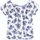 KangaROOS Carmenshirt in weiß/hellblau | Gr.: 128/134