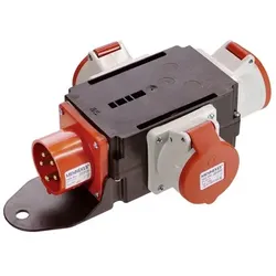 MIXO-Stromverteiler "RHEIN" E: 400V/16A A: 3x 400V/16A