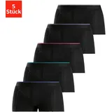 AUTHENTIC LE JOGGER Boxer in schwarz, | Gr. XL (7), Jersey, Obermaterial: 95% Baumwolle, 5% St.), aus Baumwollmix