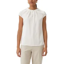 Comma, comma Satinbluse mit Raffung (2147272)