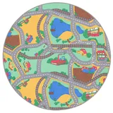 Snapstyle Strassenteppich Rund