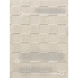 Villeroy & Boch Scala Wollteppich 200 x 300 cm Weiß