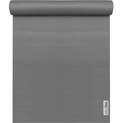 Yogamatte Plus Yoga Rutschfest YOGISTAR grau ONE SIZE