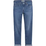 Levi's Mid Rise Boyfriend Jeans, Lapis Gem, Mittel, 25W 27L