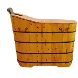 auq2a Fitovanna Holzbadewanne 58 x 110 cm (1-tlg)