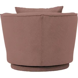 Home Affaire Drehsessel HOME AFFAIRE "MAISIE, Lese-Sessel, Love Seat", rosa (altrosa), B:95cm H:77cm T:95cm, Sessel, Drehsessel, trendige Stoffe MEGA CORD und Web-Velours, 360 Grad drehbar