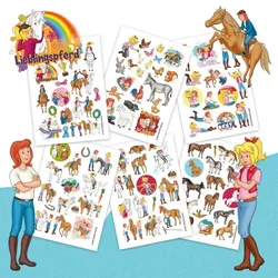 Papierdrachen Kindertattoos Bibi  Tina und Ihre Freunde (100St)