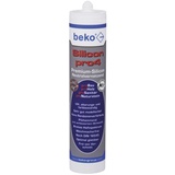 Beko Silikon pro4 Premium Universal Silikonkleber bahamabeige/eiche-hell, 310ml (22407)