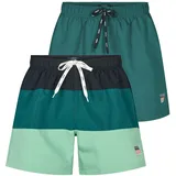 Vinson Badeshorts VMRudcott Mediterranea-Creme De Menthe M