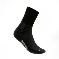 Bauerfeind Sports Run Performance Mid Cut Laufsocken 42-45 Schwarz