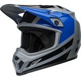 Bell Helme Bell MX-9 MIPS Alter Ego Motocrosshelm - Grau/Blau/Schwarz - S