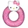 Happy People 16981 Hello Kitty großer Schwimmring, 90 cm Ø