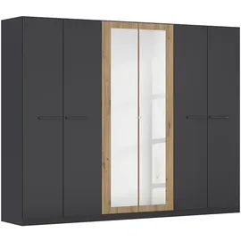 Rauch Drehtürenschrank MODI 271 x 210 x 54 cm Grau